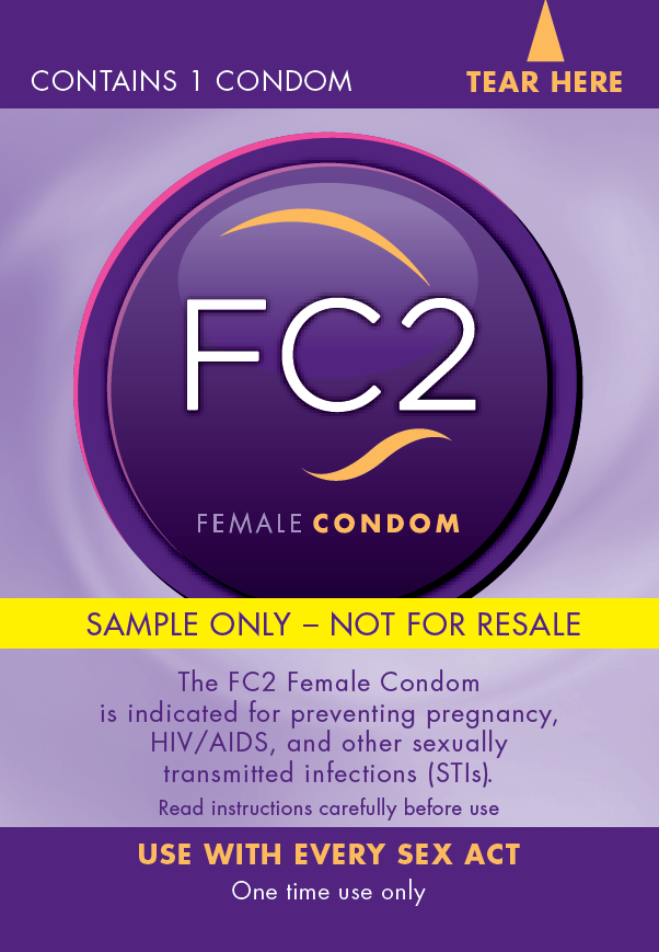 Internal Condom Front